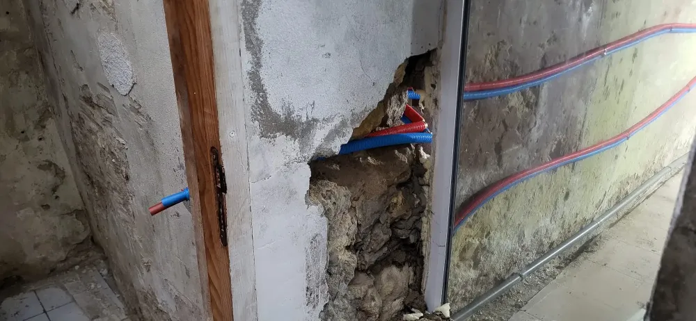 Travaux tuyaux