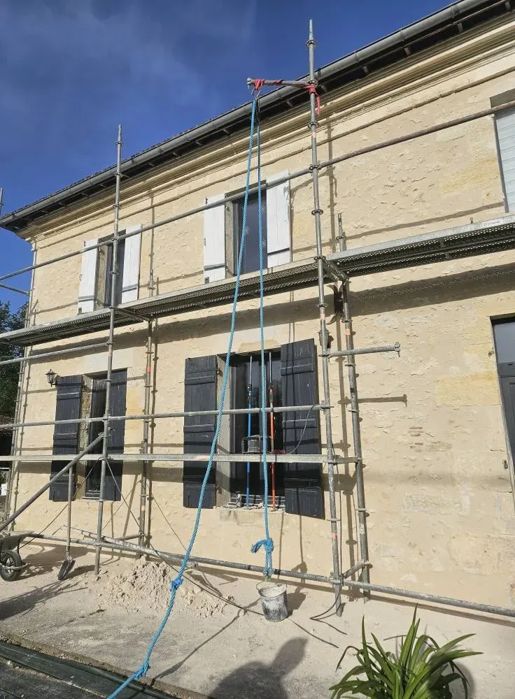 Travaux façade