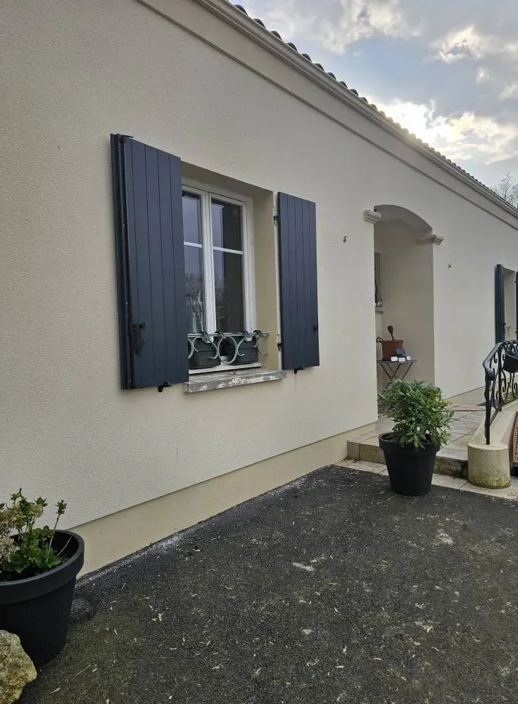 Travaux façade maison